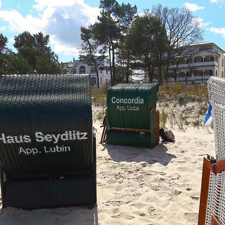 Haus "Seydlitz" In Binz - Wg15 "Lubin" Mit Terrasse Strandnah Kültér fotó