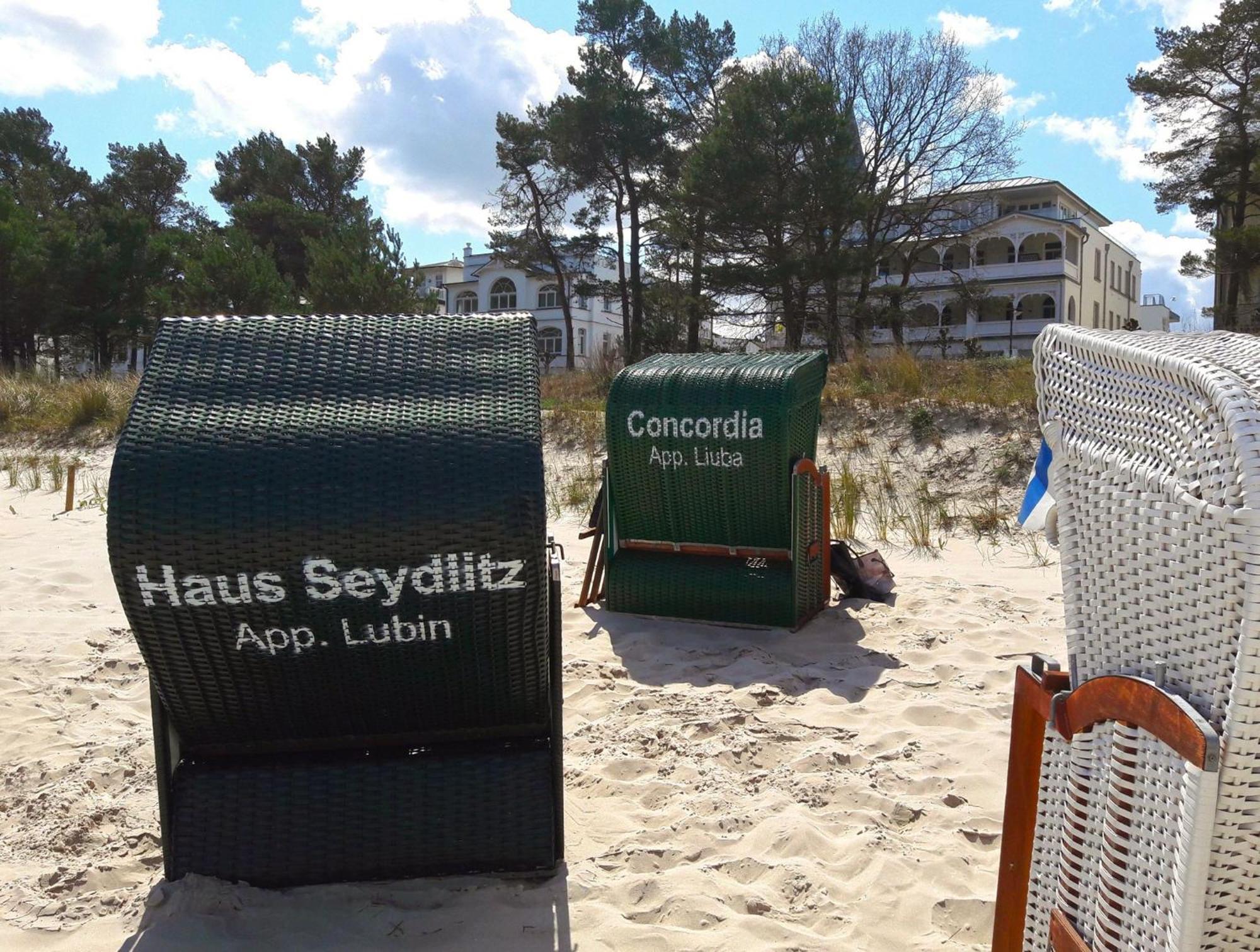 Haus "Seydlitz" In Binz - Wg15 "Lubin" Mit Terrasse Strandnah Kültér fotó